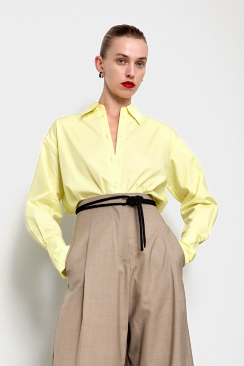 Daphne Shirt in Lemon