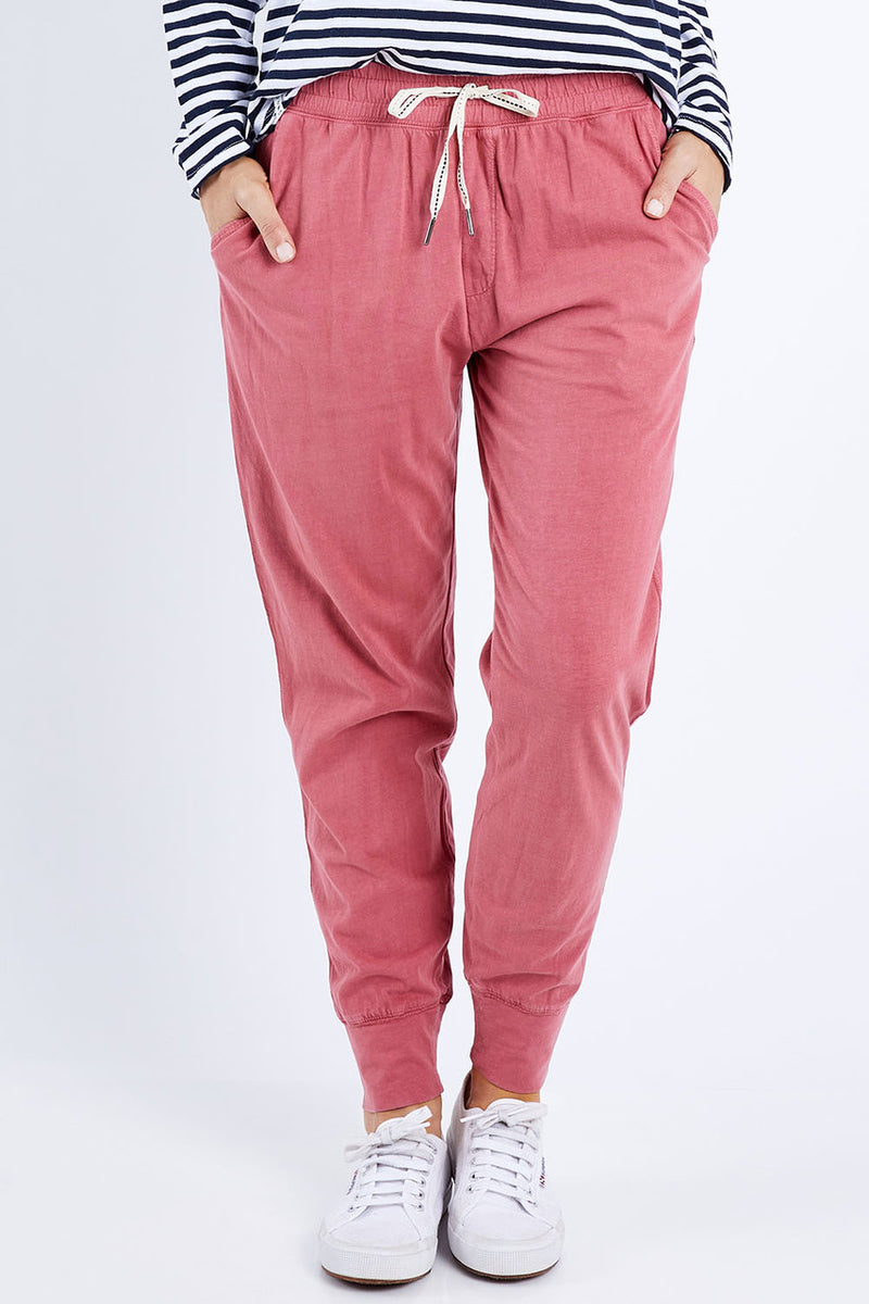 Wash Out Lounge Pant in Deep Rose