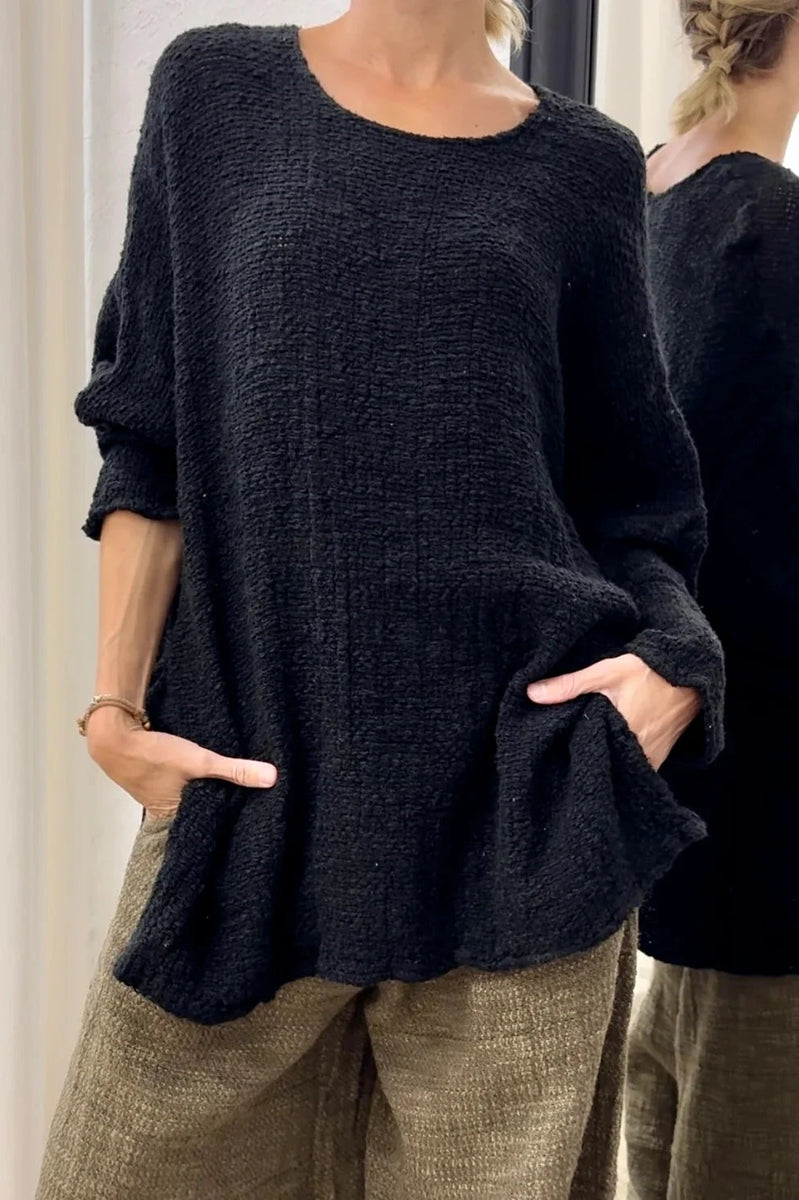 Maglia Bonta Tela Camp Nero