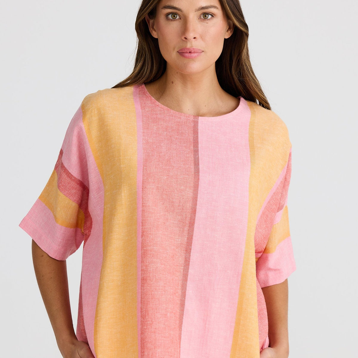 Scout Top in Lisbon Stripe