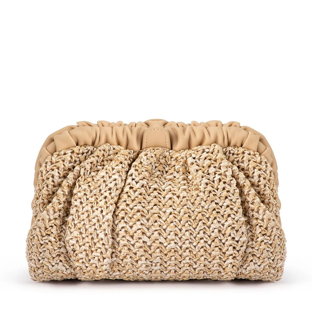 Amalia Petite Gathered Clutch