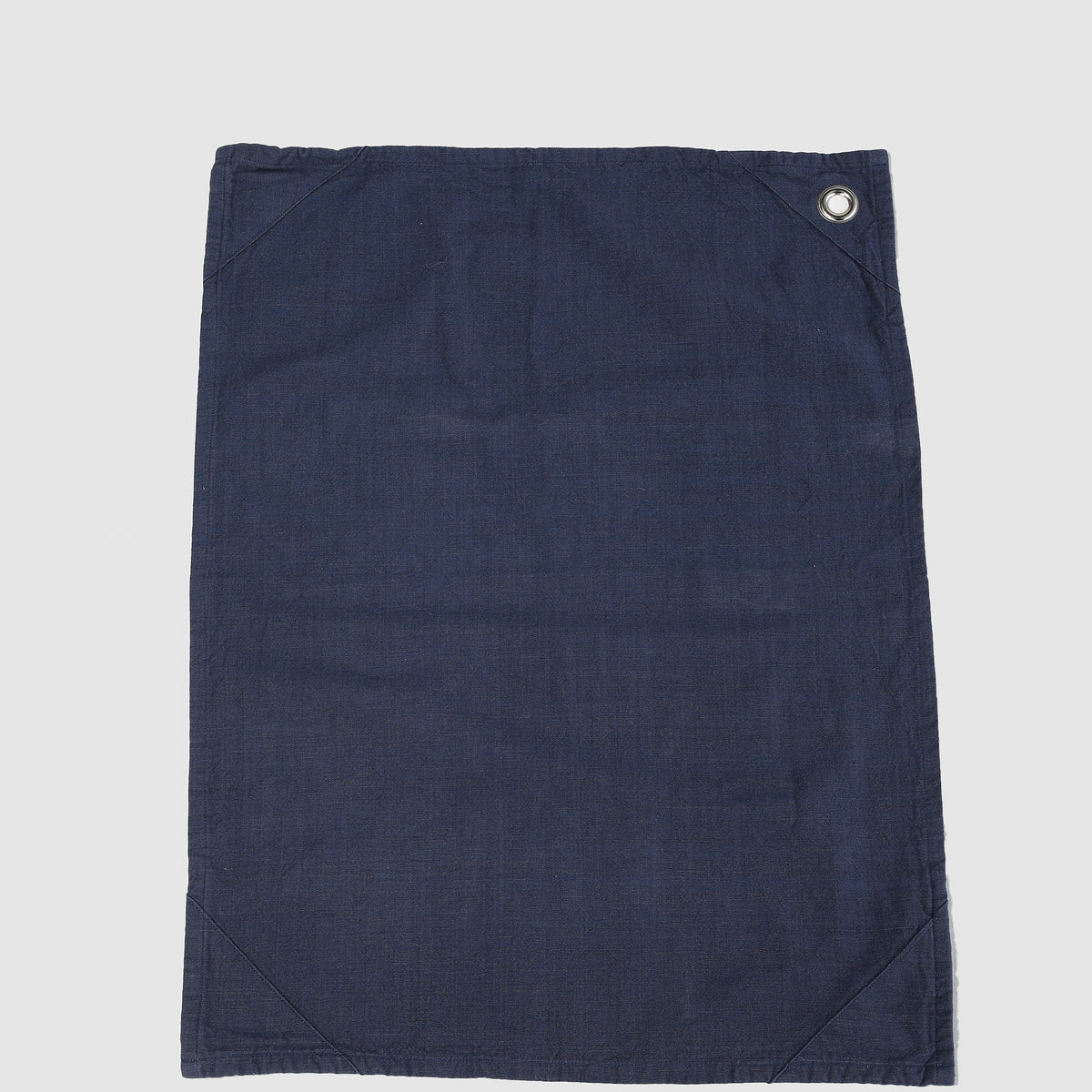 Eyelet Tea Towel in Navy