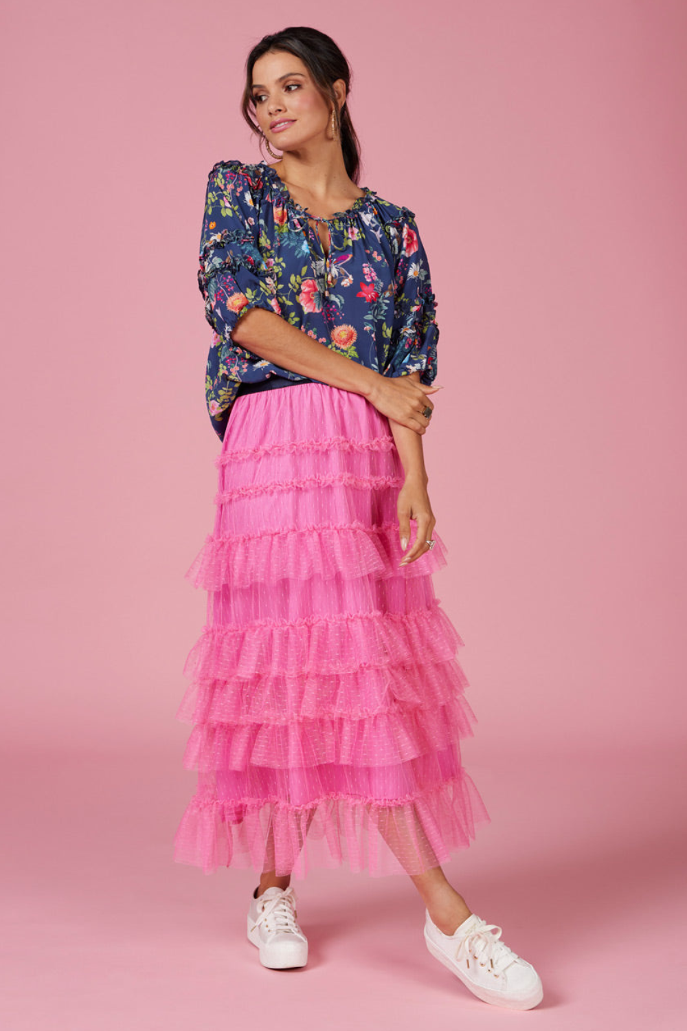 Kahlo Skirt in Pink Lemonade Kahlo Skirt in Pink Lemonade