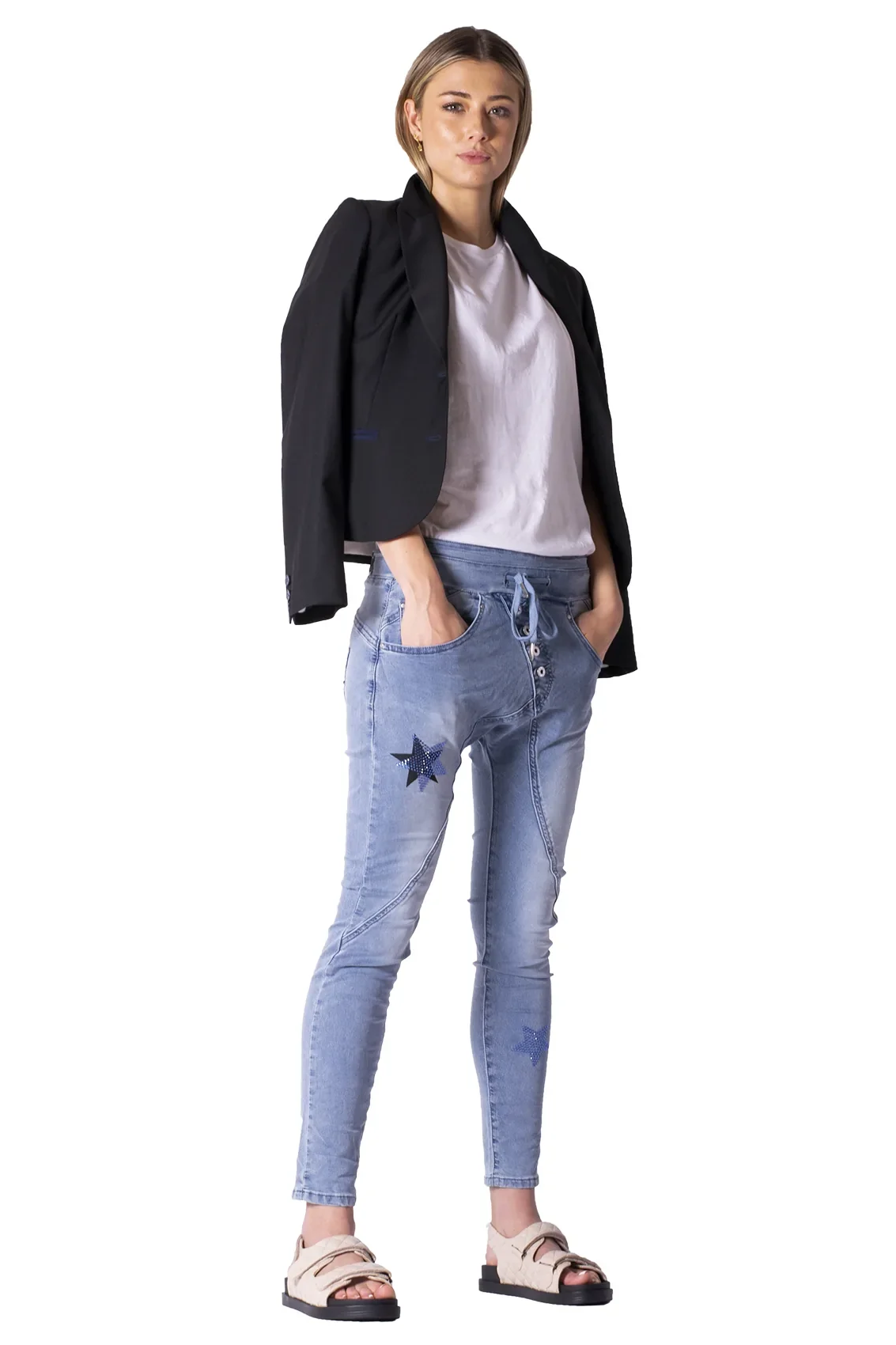 Coco Denim Jogger Coco Denim Jogger