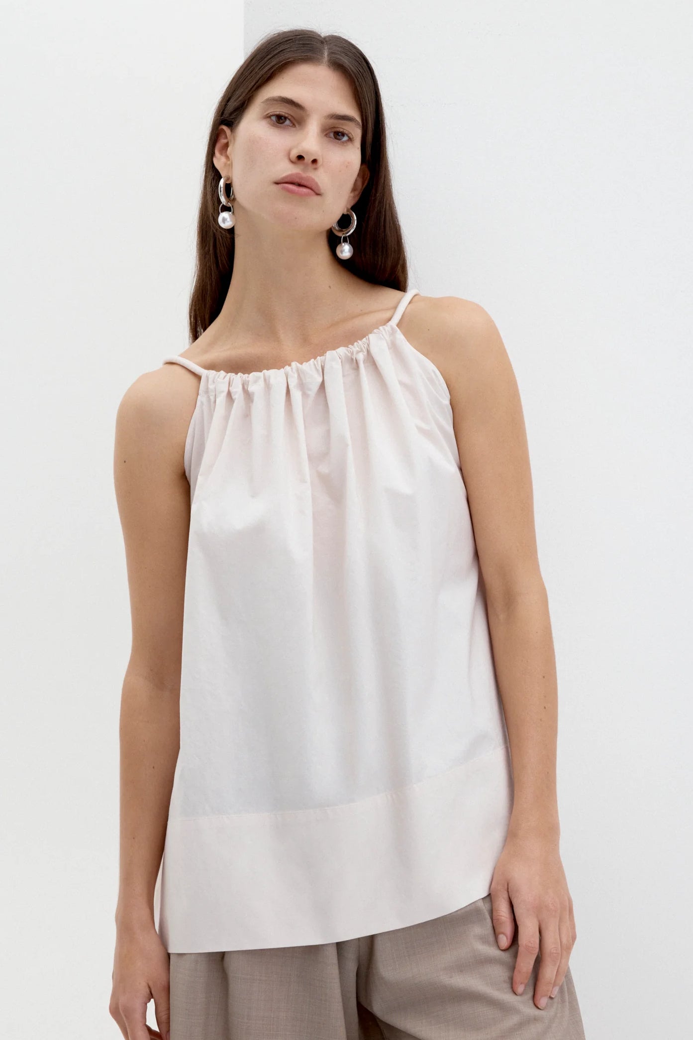 Anne Top in Biscuit Anne Top in Biscuit