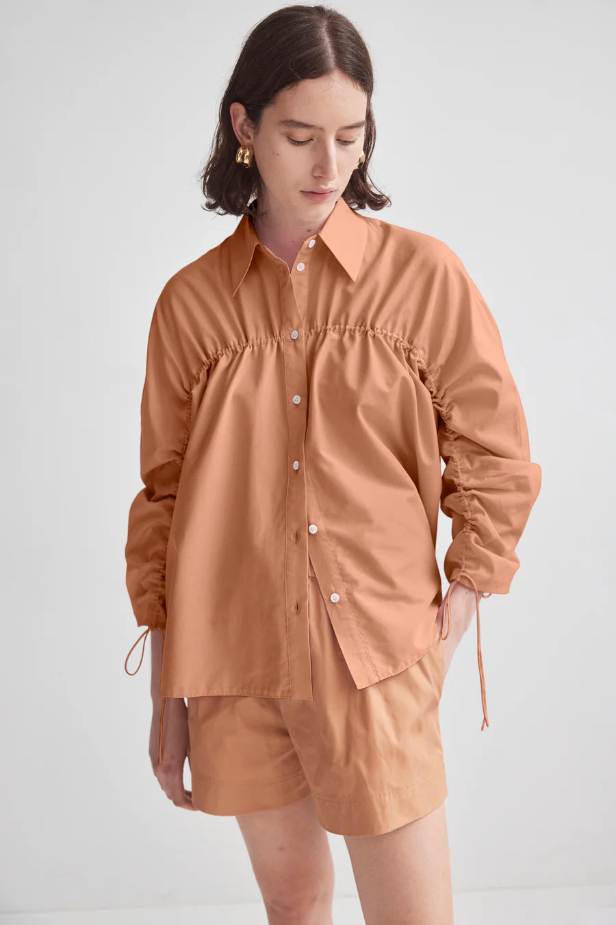 Emmie Shirt in Brick Emmie Shirt in Brick