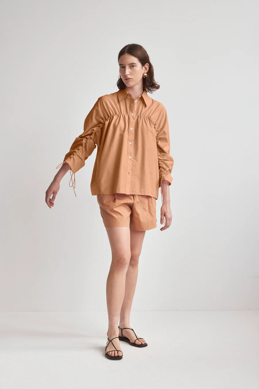 Emmie Shirt in Brick Emmie Shirt in Brick