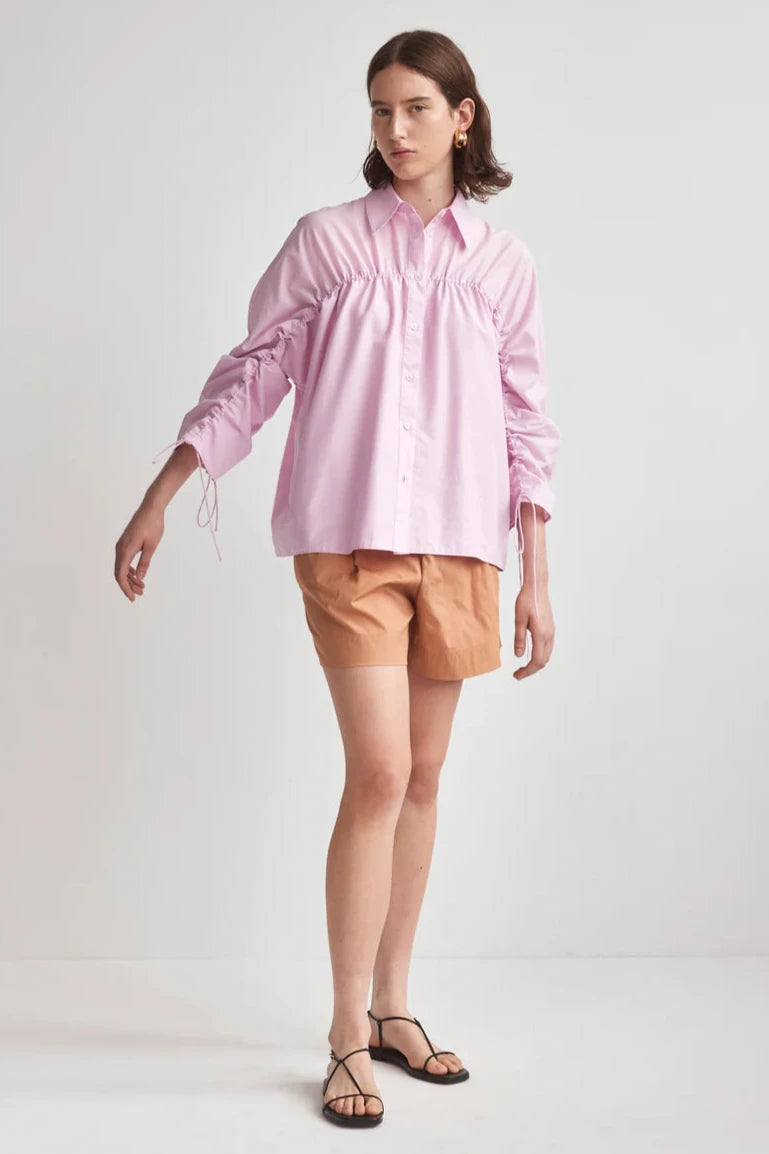 Emmie Shirt in Flamingo Emmie Shirt in Flamingo