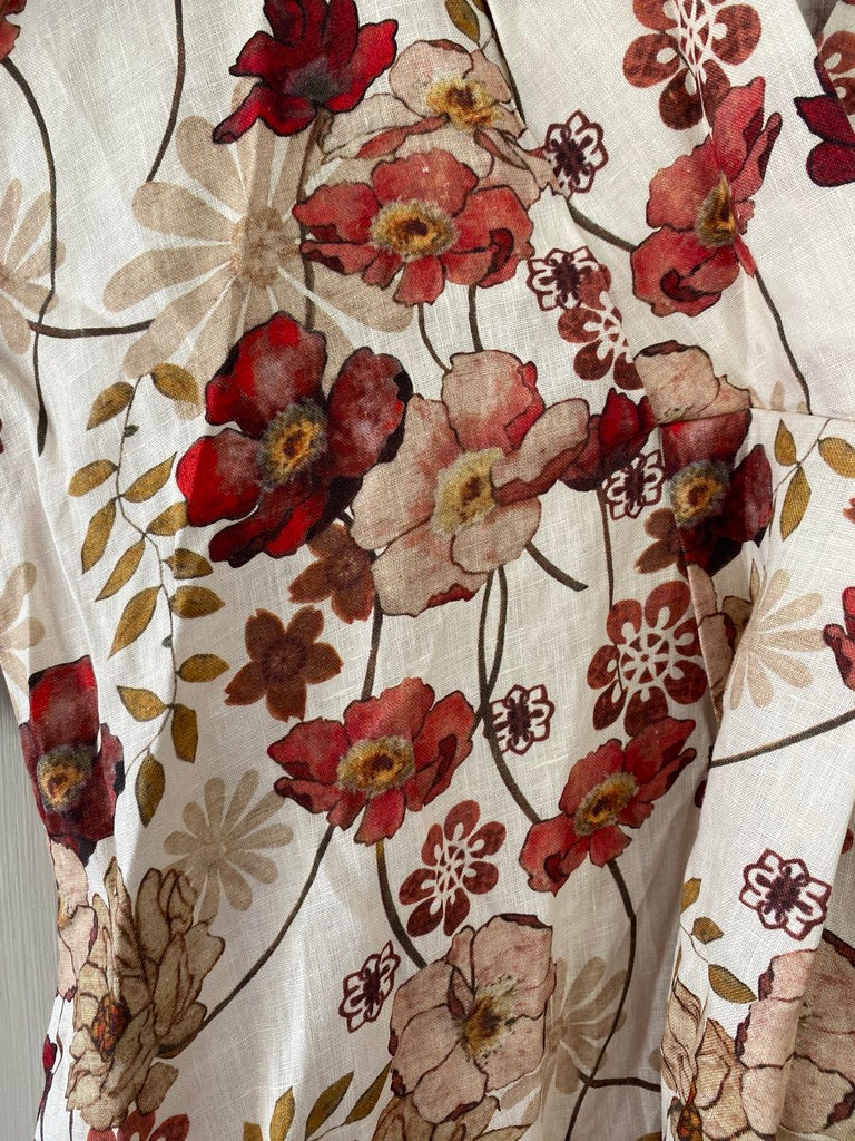 Layla Maxi Skirt in Red Poppies Layla Maxi Skirt in Red Poppies