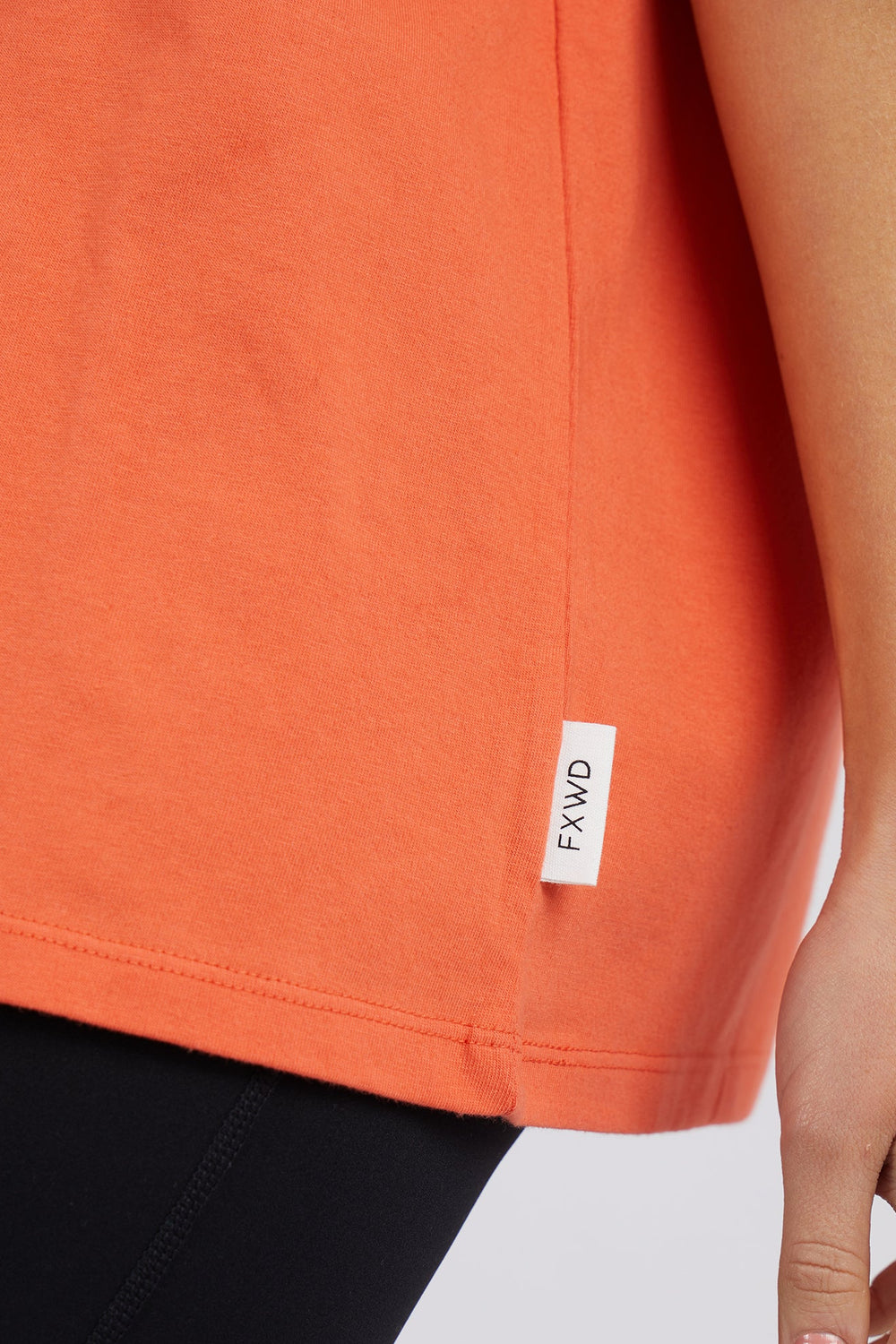 Fw Embroidery Tee Orange Fw Embroidery Tee Orange