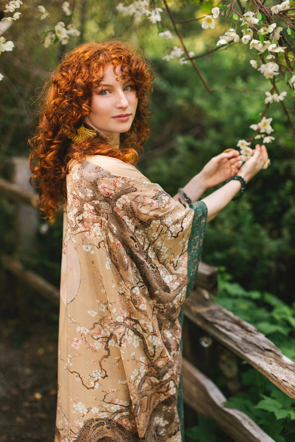 Fable Bohemian Goddess Starduster Kimono | Deer and Moon Fable Bohemian Goddess Starduster Kimono | Deer and Moon