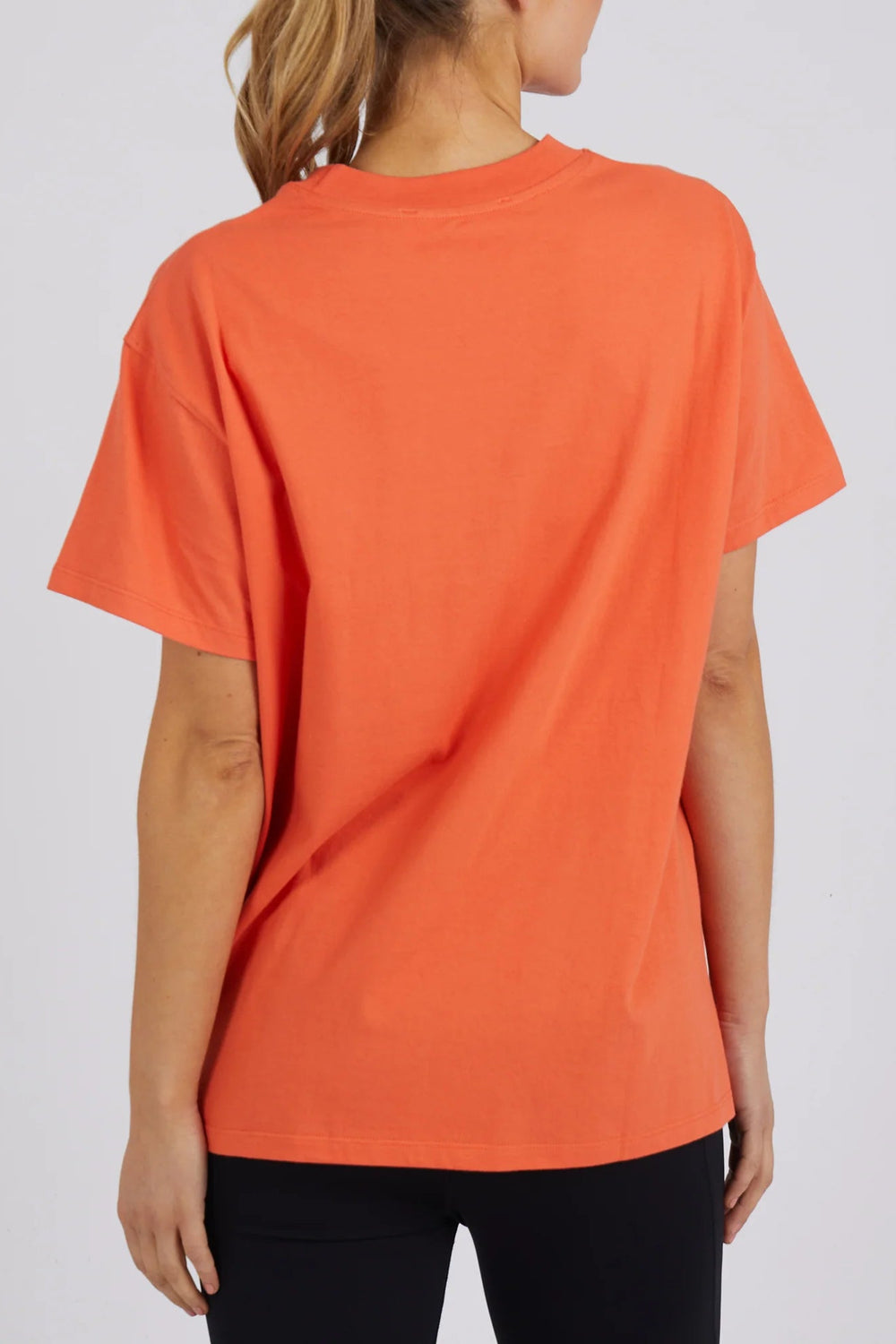 Fw Embroidery Tee Orange Fw Embroidery Tee Orange