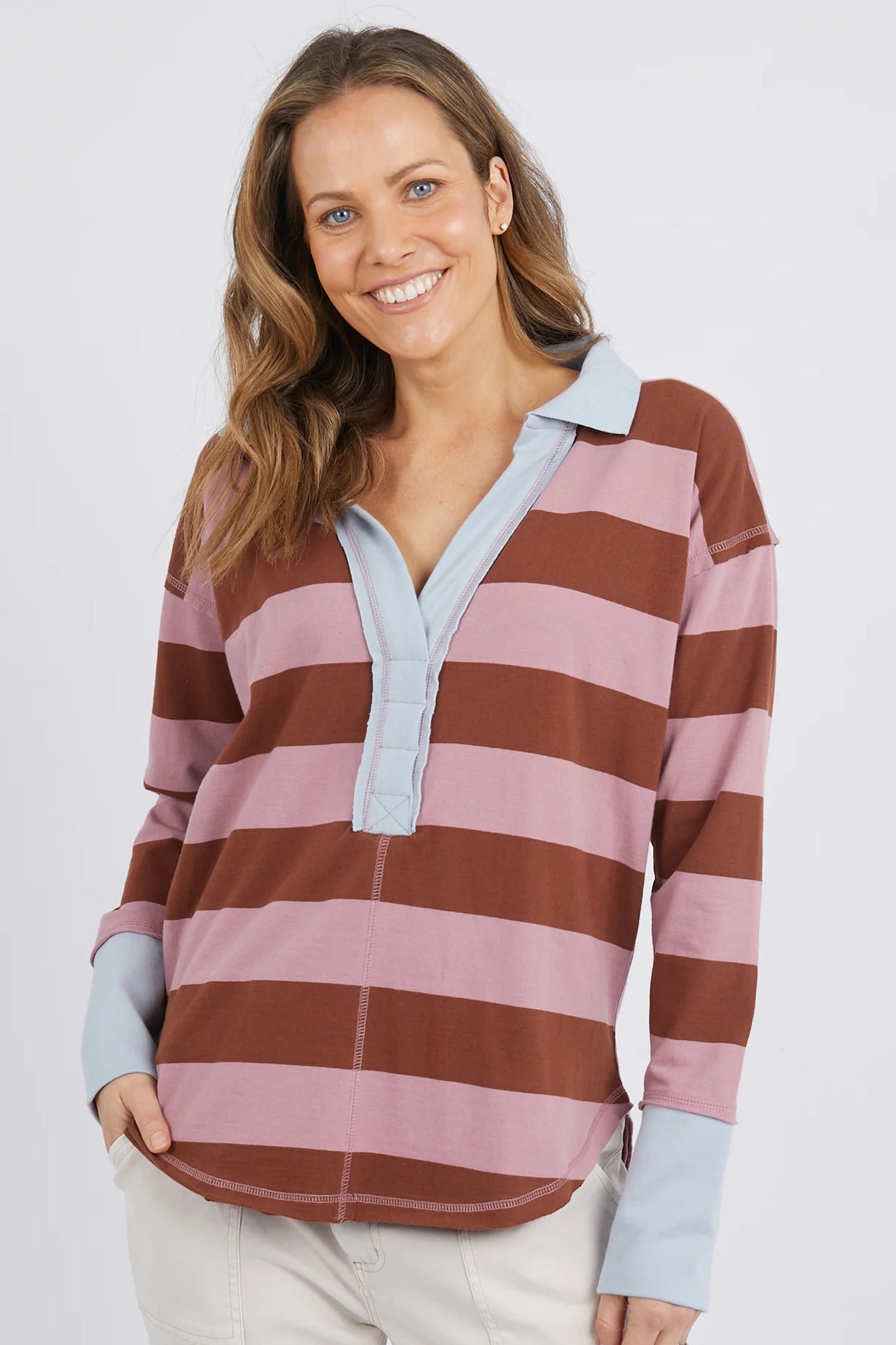 Everly Collar Detail Top Everly Collar Detail Top