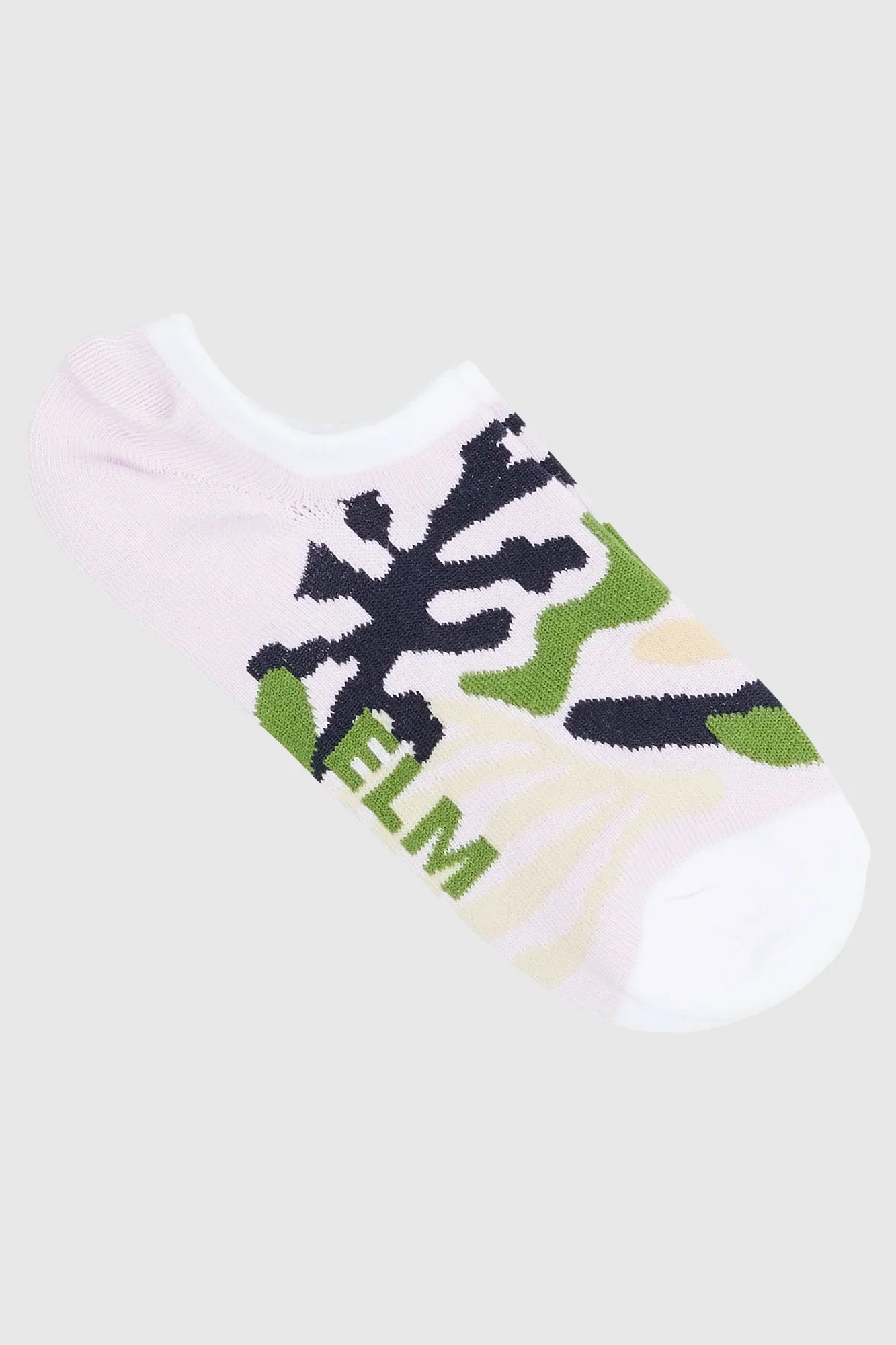 2 Pack No Show Socks in Nature Floral Print & Pink 2 Pack No Show Socks in Nature Floral Print & Pink