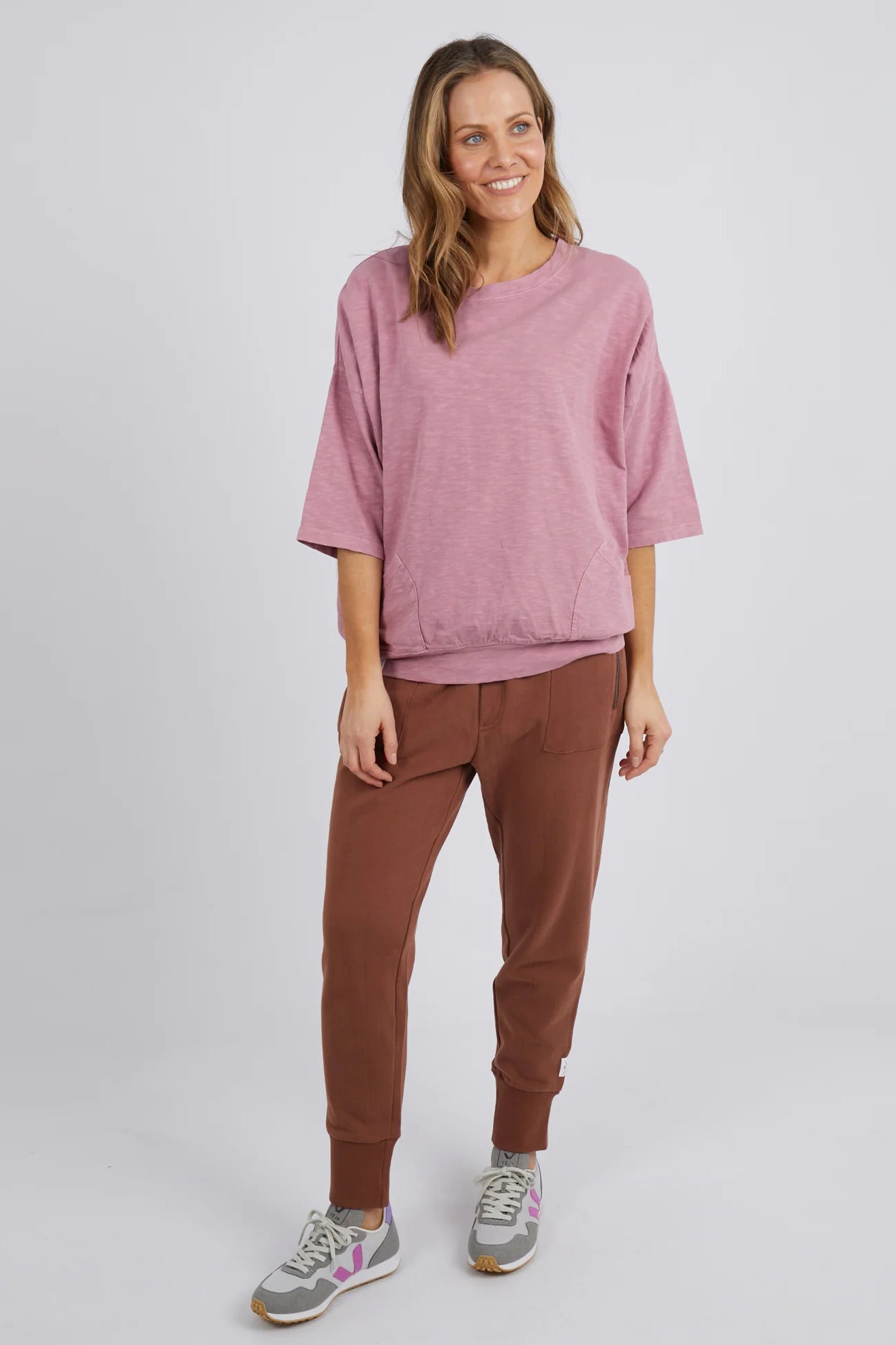 Mazie Sweat in Dusty Pink Mazie Sweat in Dusty Pink