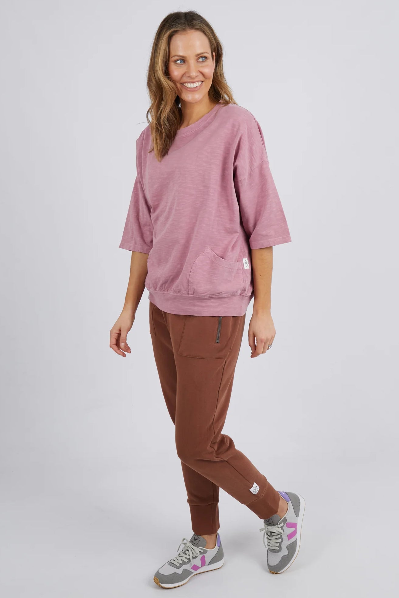 Mazie Sweat in Dusty Pink Mazie Sweat in Dusty Pink