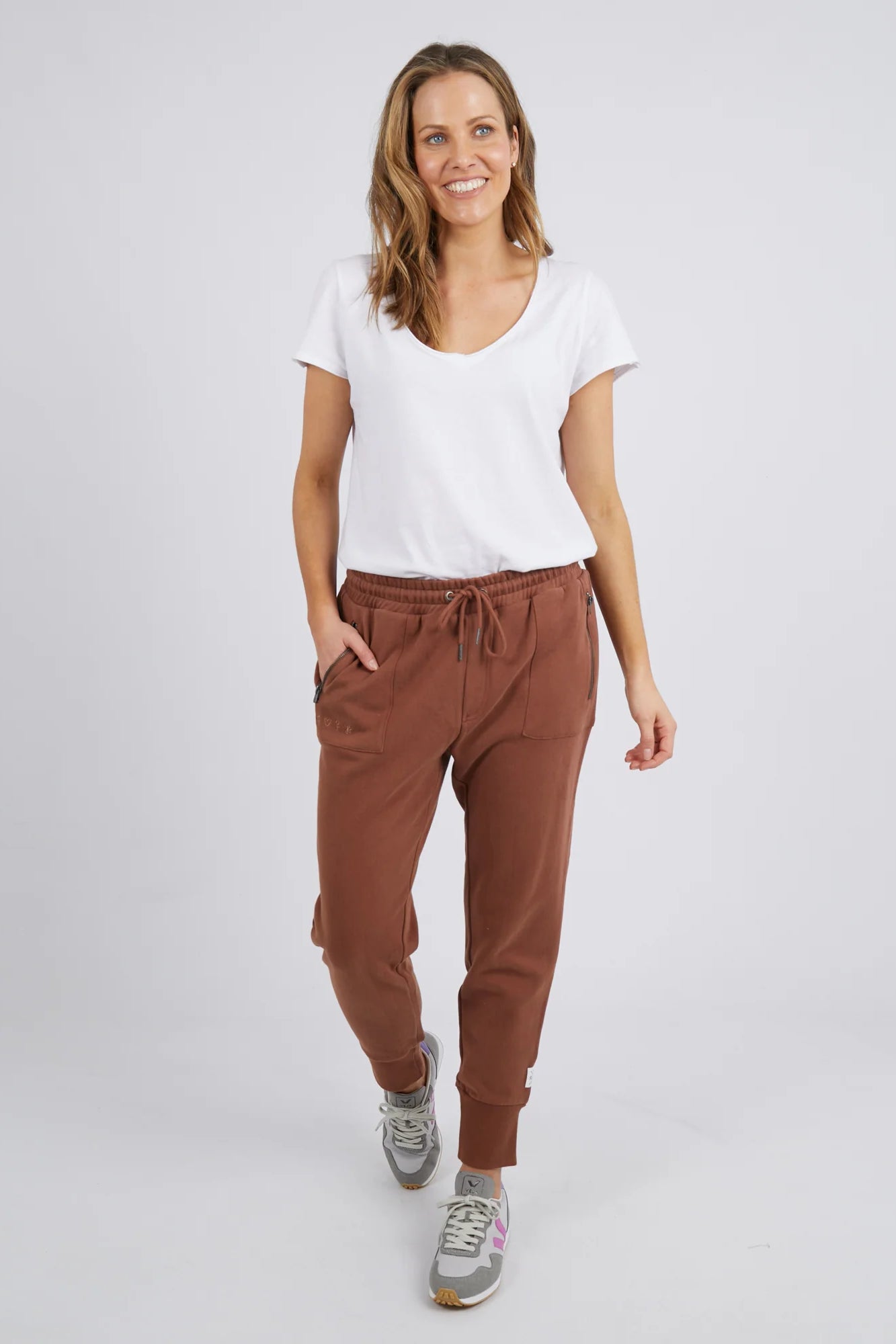 Cosy Trackpant in Chocolate Cosy Trackpant in Chocolate
