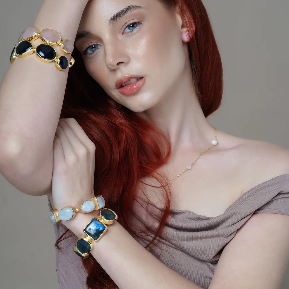 Marina Cuff in Labradorite Marina Cuff in Labradorite