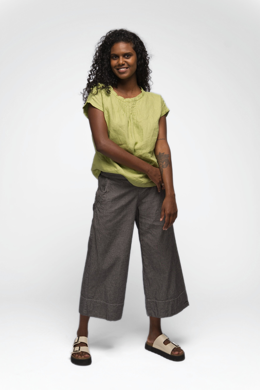Alira Pant in Black Marle Alira Pant in Black Marle