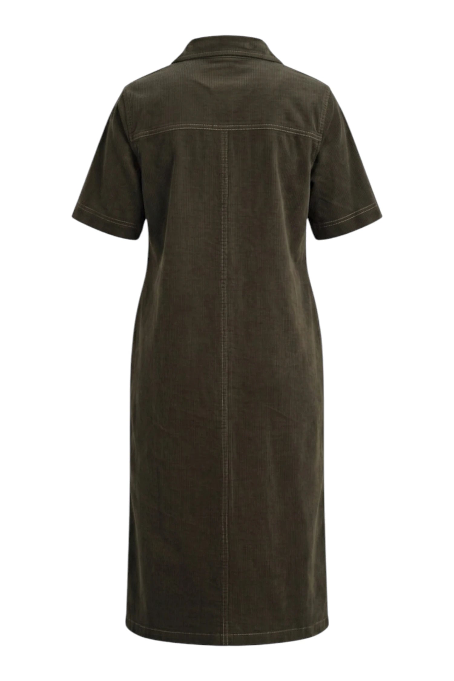 Amici Cord Dress | Khaki ELSHAM BOUTIQUE Amici Cord Dress | Khaki ELSHAM BOUTIQUE