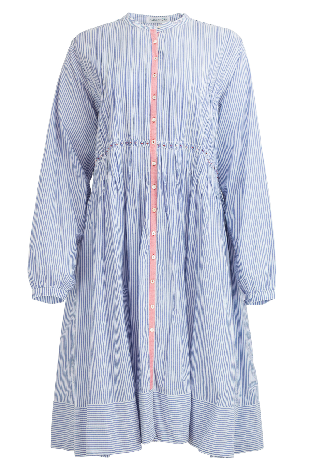 Arabesque Dress in Royal Blue Stripe Arabesque Dress in Royal Blue Stripe