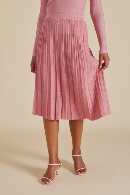 Lexi Skirt in Frosting Lurex Lexi Skirt in Frosting Lurex