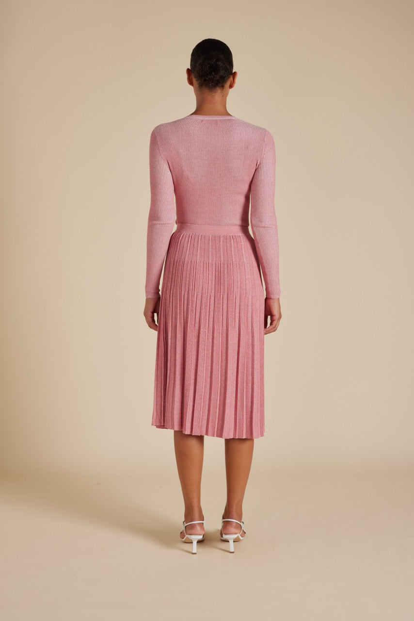 Lexi Skirt in Frosting Lurex Lexi Skirt in Frosting Lurex