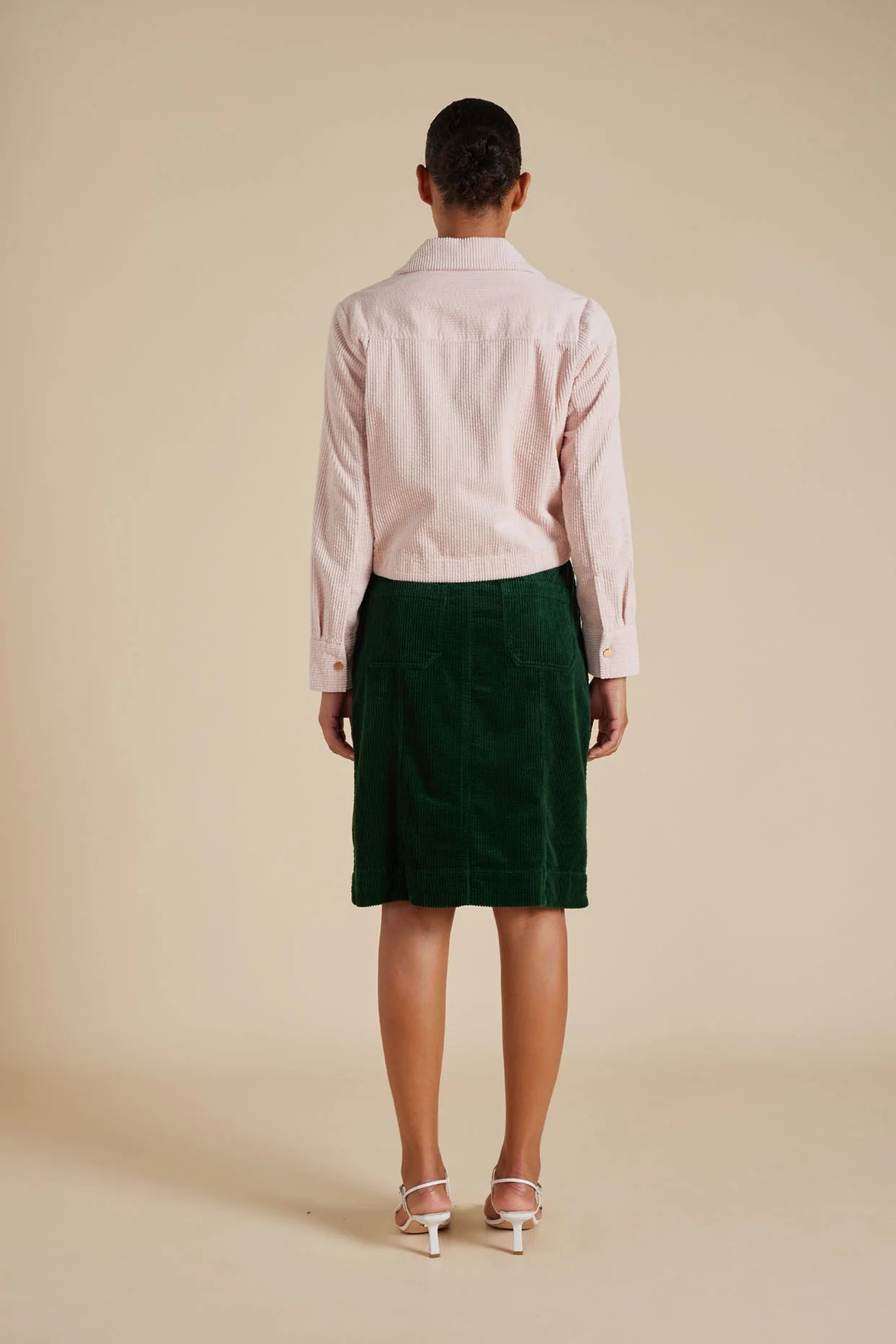 Charlie Cord Jacket in Petal Charlie Cord Jacket in Petal