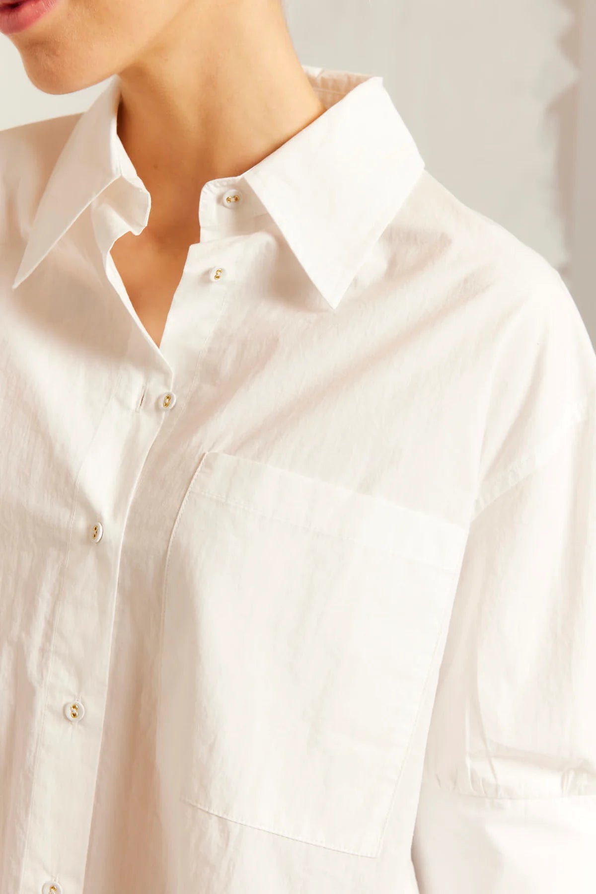 Vienne Shirt in White Vienne Shirt in White