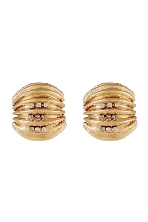 Izzia PM PSP Hoop Earrings in Rust Izzia PM PSP Hoop Earrings in Rust