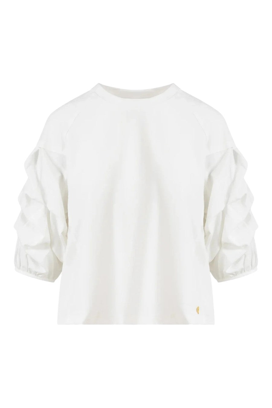 シャツ/ブラウス(長袖/七分) KEINA RITA  Puff Sleeve Scallop Shirt KEINA RITA Puff Sleeve Scallop Shirt 36（KEINA RITA