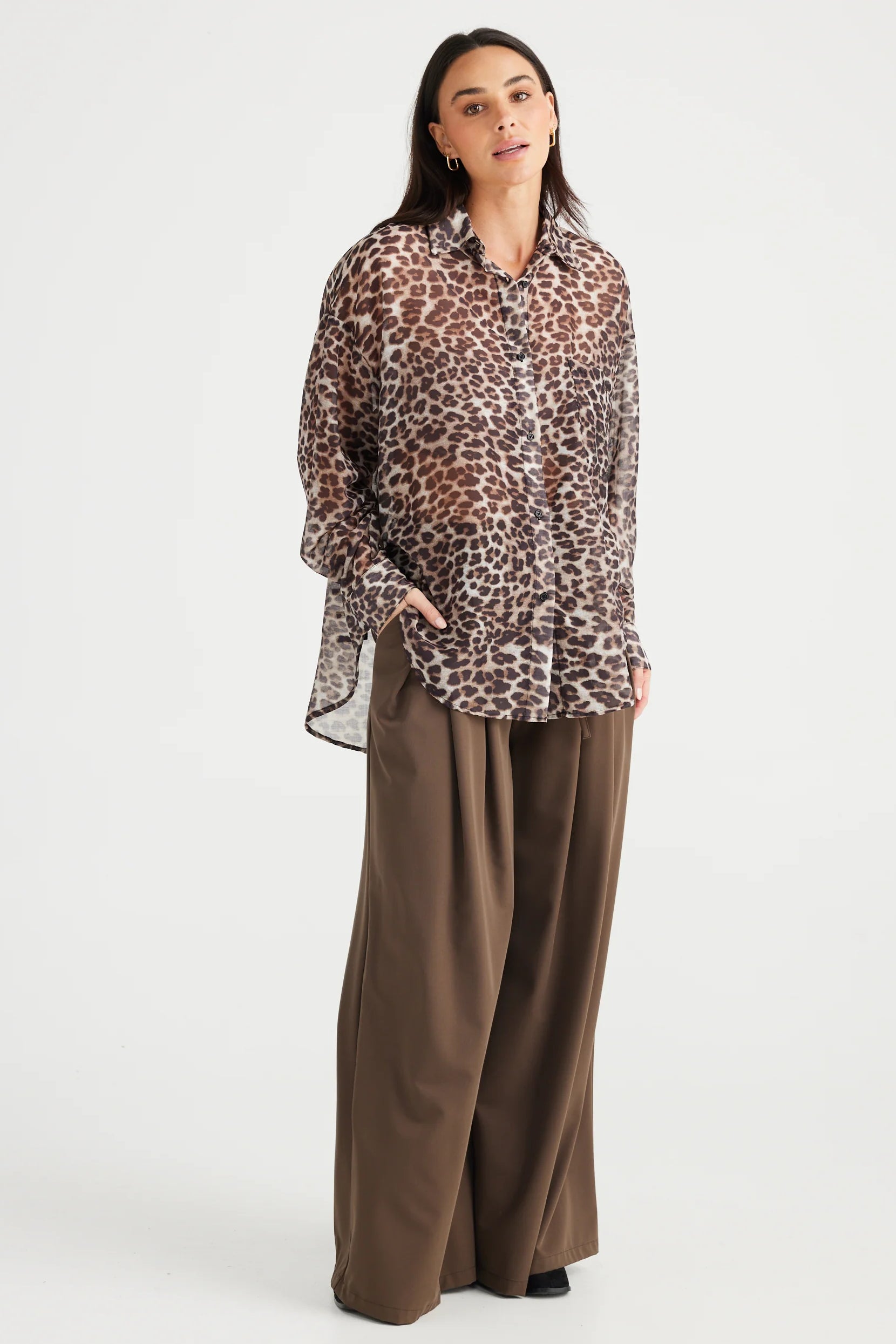 Fortune Shirt in Leopard Fortune Shirt in Leopard