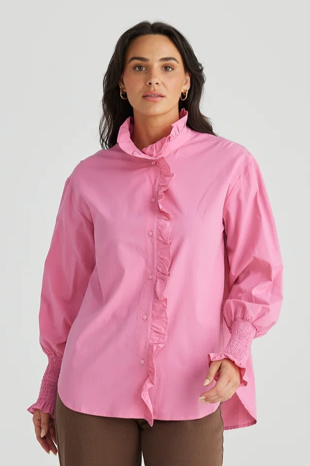 Countess Shirt in Pink Countess Shirt in Pink