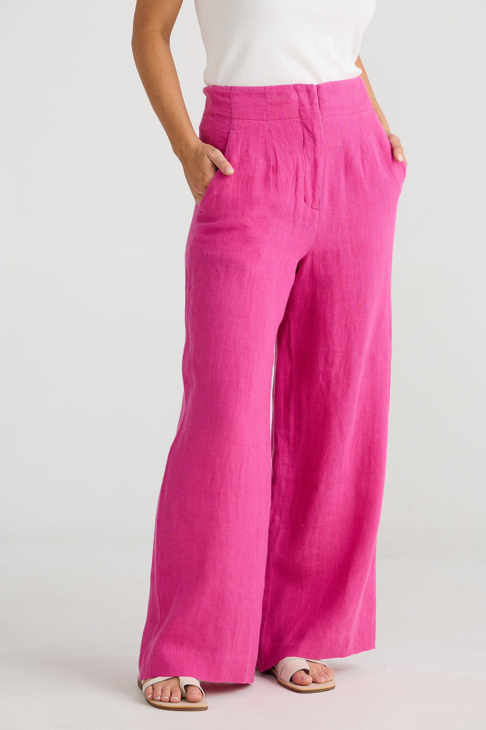 Dana Pant in Fuchsia Dana Pant in Fuchsia