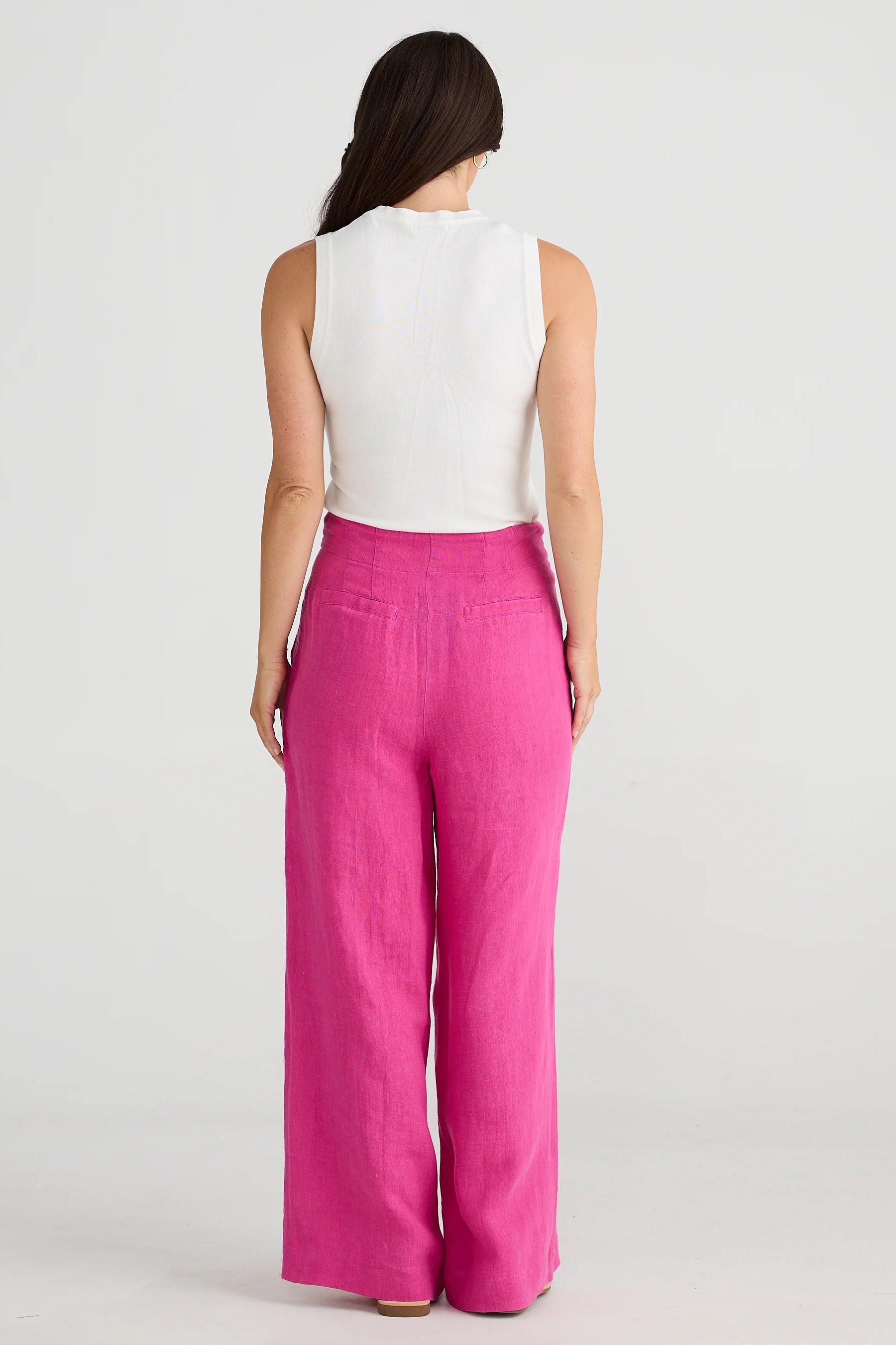 Dana Pant in Fuchsia Dana Pant in Fuchsia