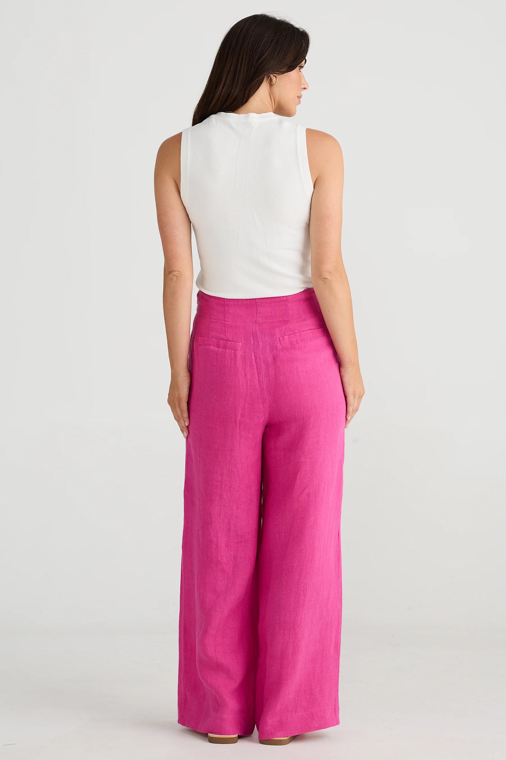Dana Pant in Fuchsia Dana Pant in Fuchsia