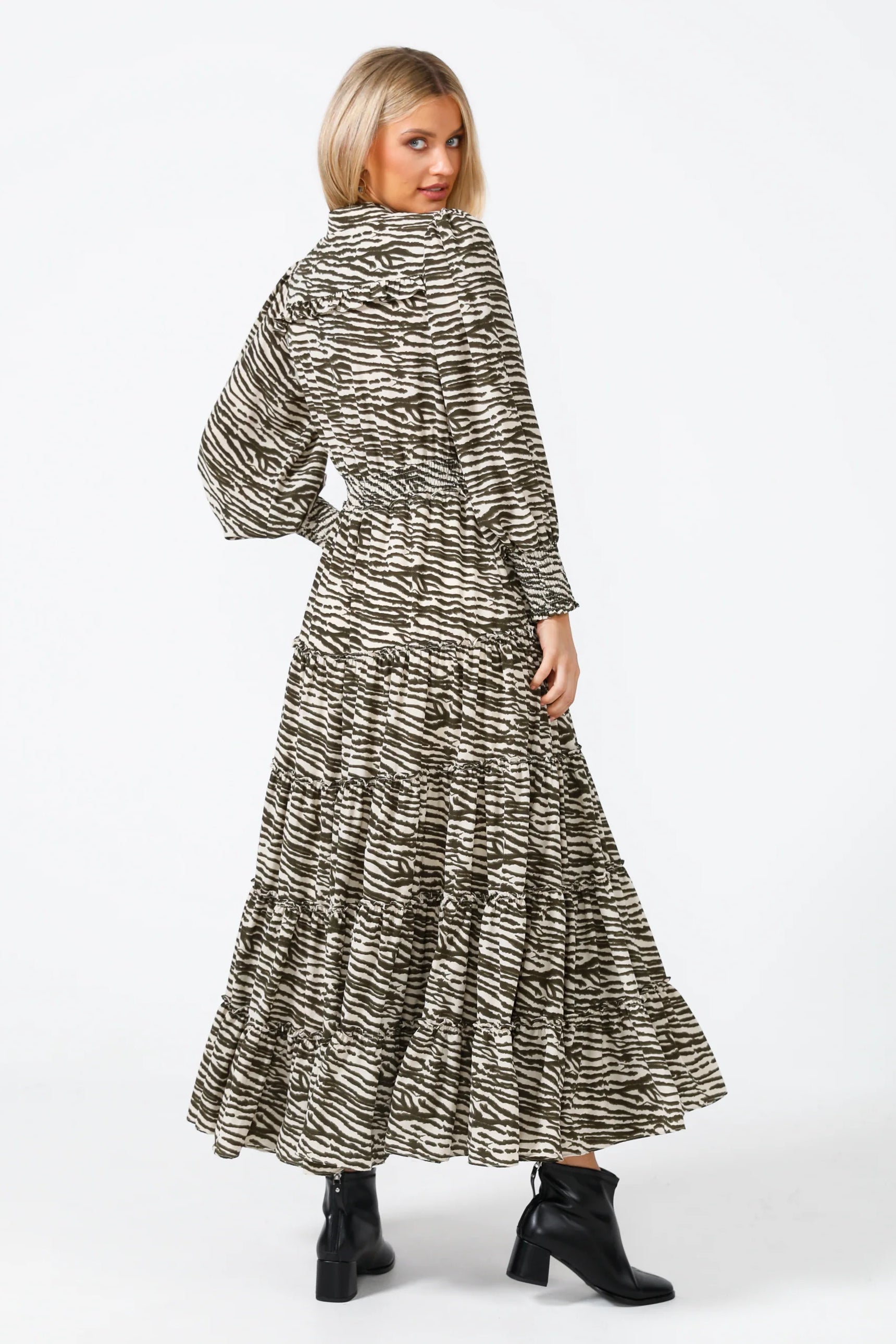 Lido Dress in Olive Willow Lido Dress in Olive Willow