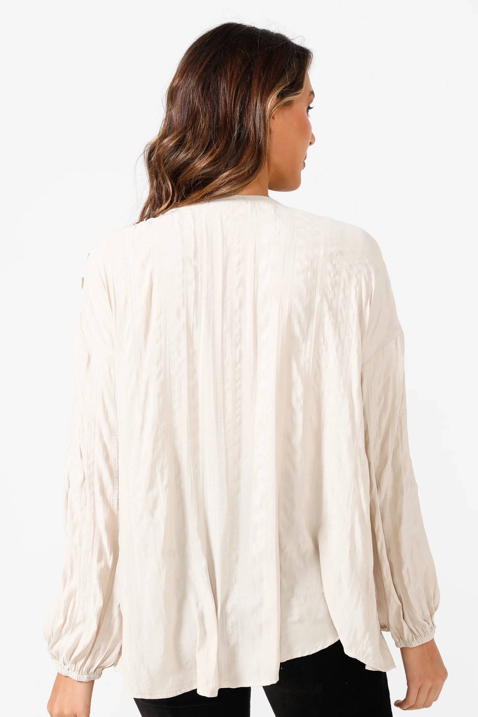 Arabella Shirt in Ecru Arabella Shirt in Ecru