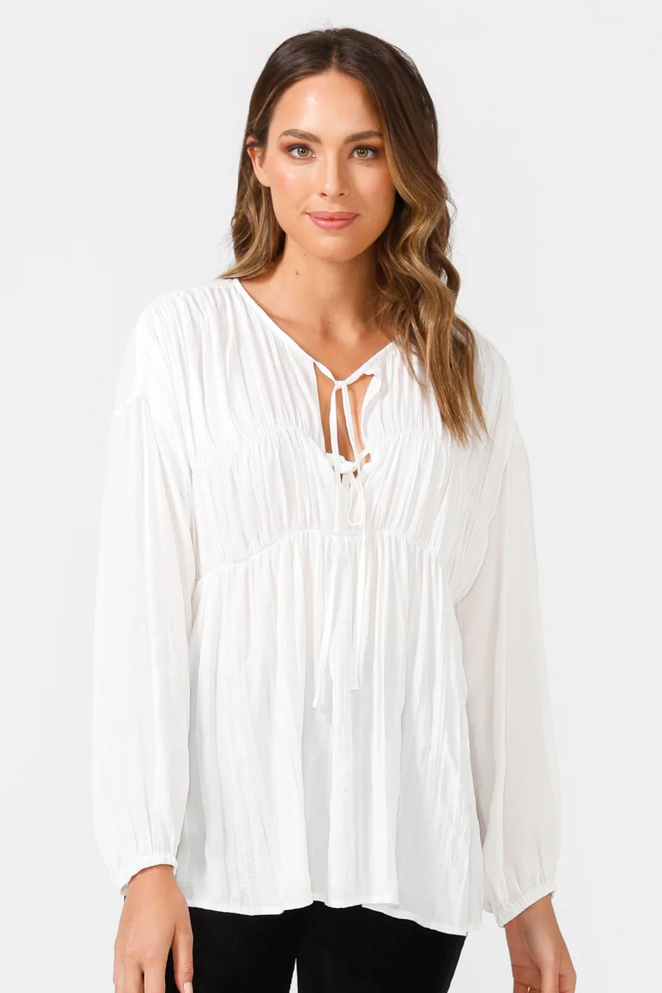 Arabella Top in Winter White Arabella Top in Winter White