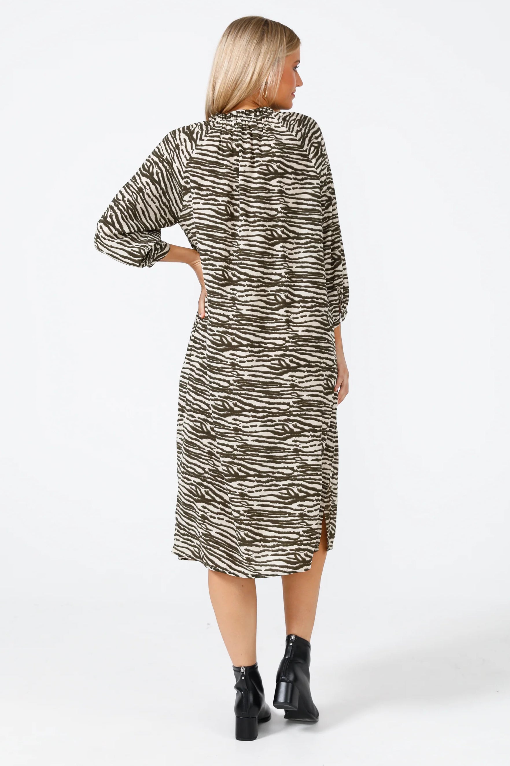Dakota Dress in Olive Willow Dakota Dress in Olive Willow