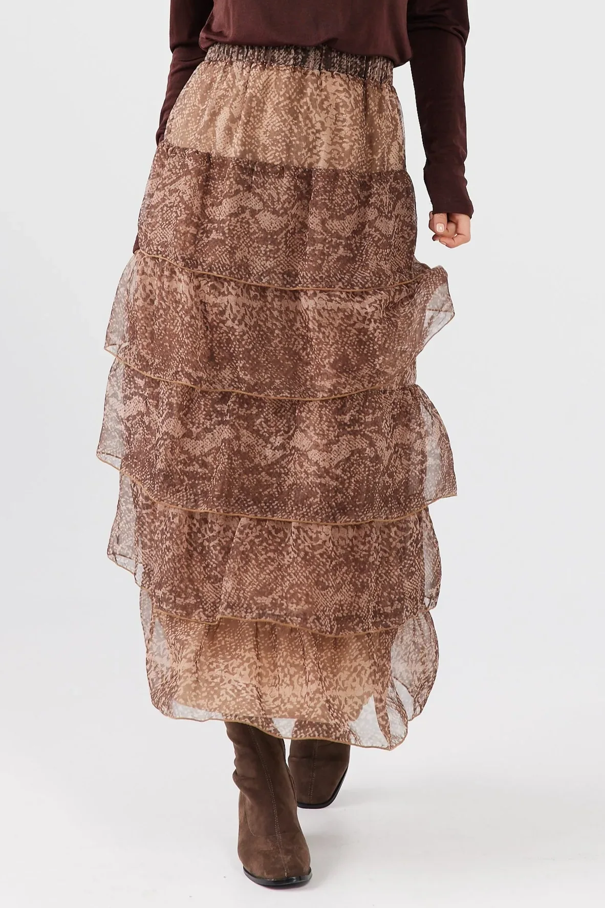 Winter Garden Skirt in Serpentine Winter Garden Skirt in Serpentine