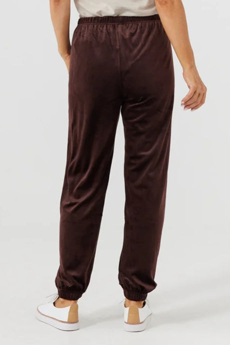 Sierra Pants in Chocolate Velvet Sierra Pants in Chocolate Velvet