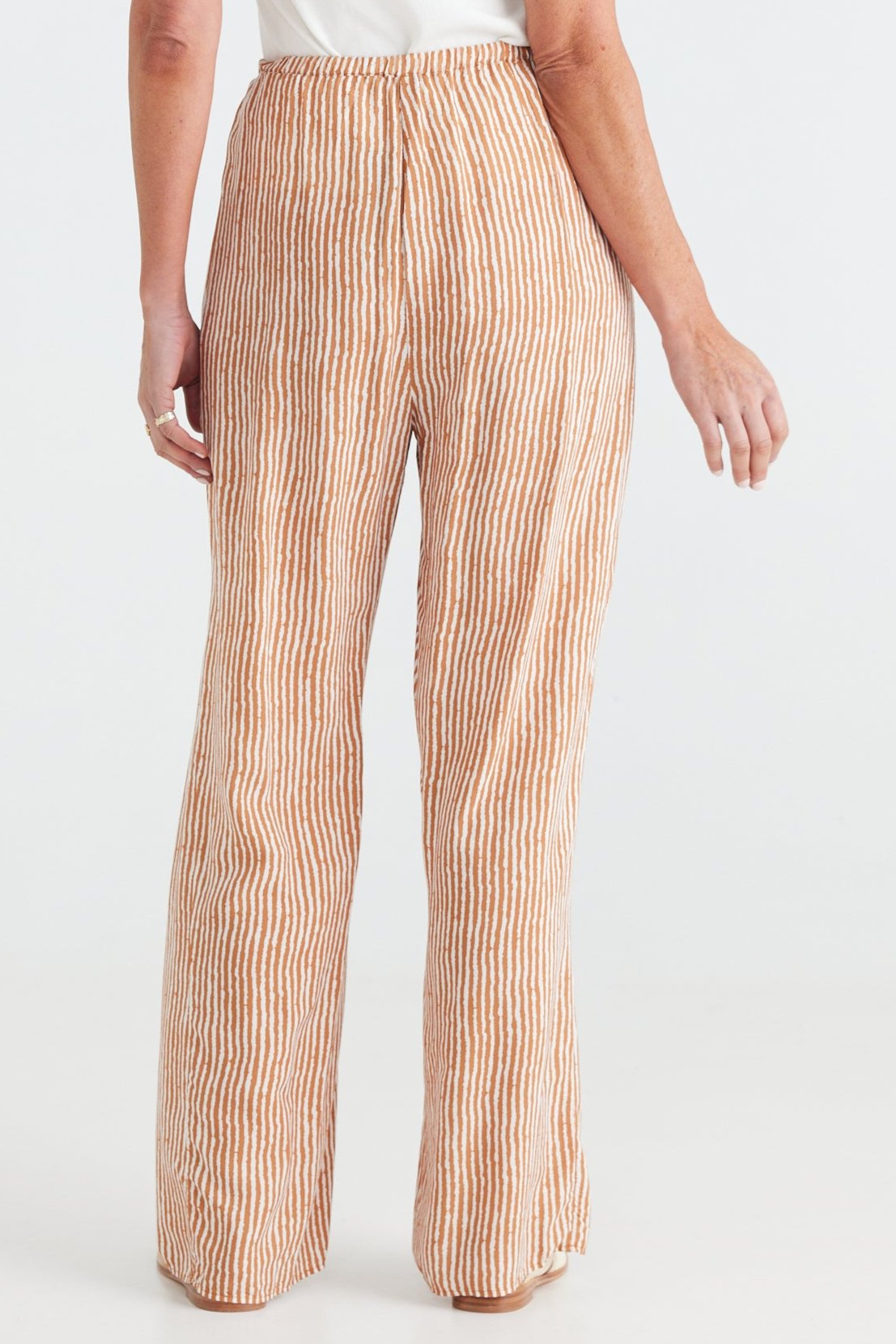 Second Valley Pants in Tan Stripe Second Valley Pants in Tan Stripe