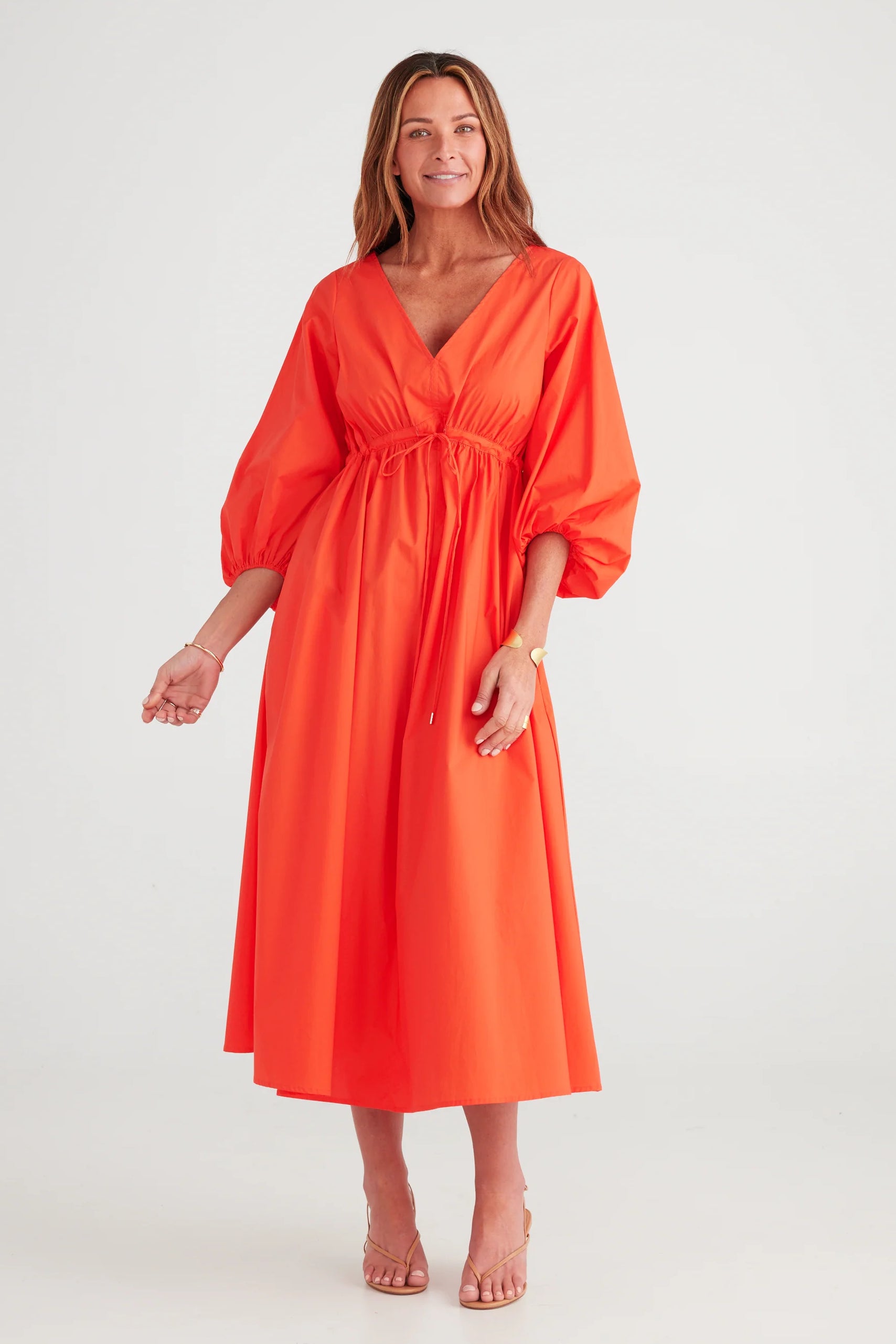 Sunshine Dress in Mandarin Sunshine Dress in Mandarin