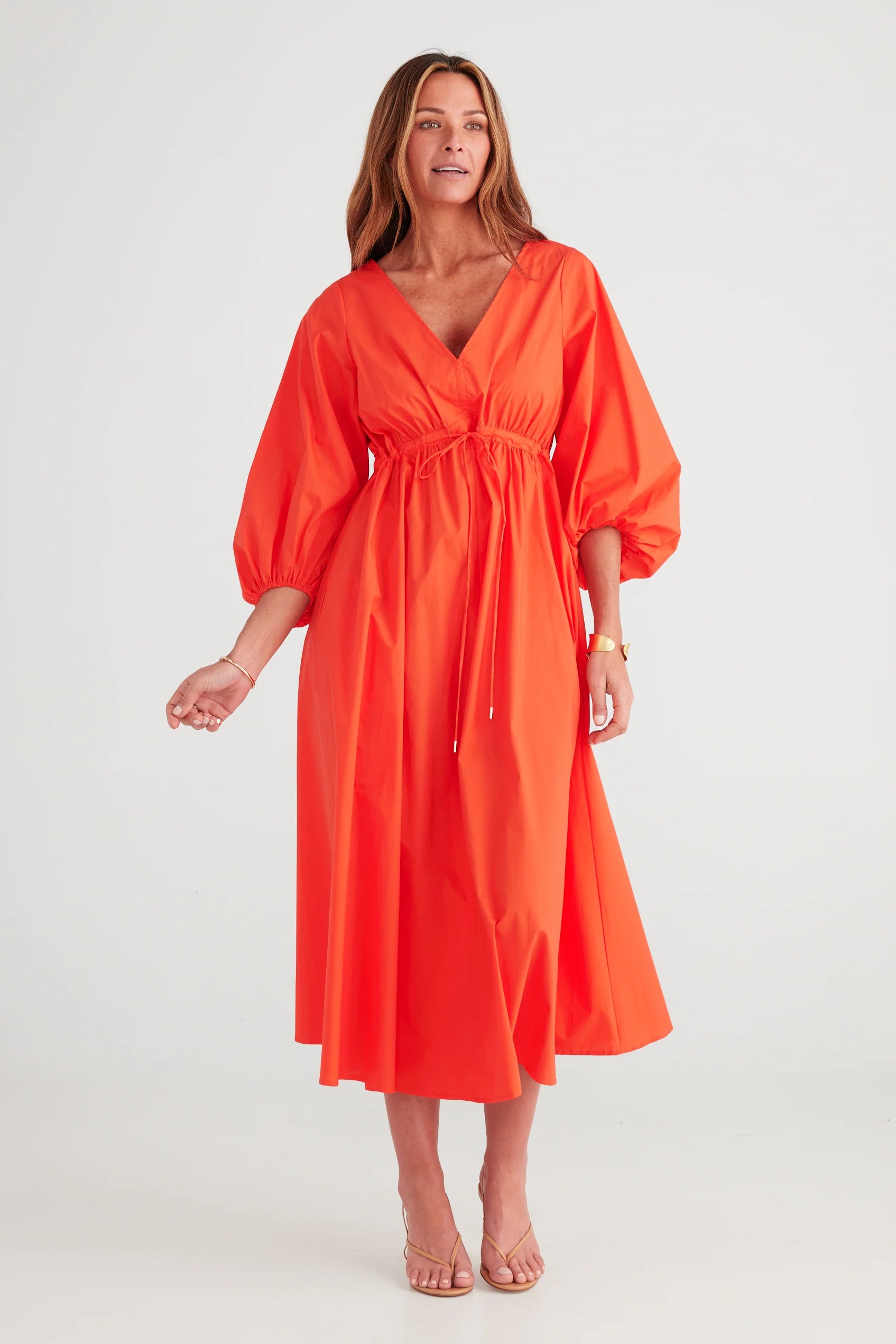 Sunshine Dress in Mandarin Sunshine Dress in Mandarin