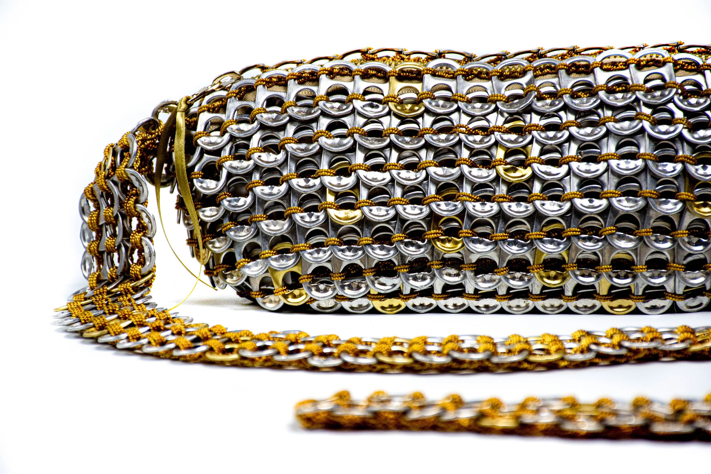 Bum Bag in Gold Silver Combo Bum Bag in Gold Silver Combo