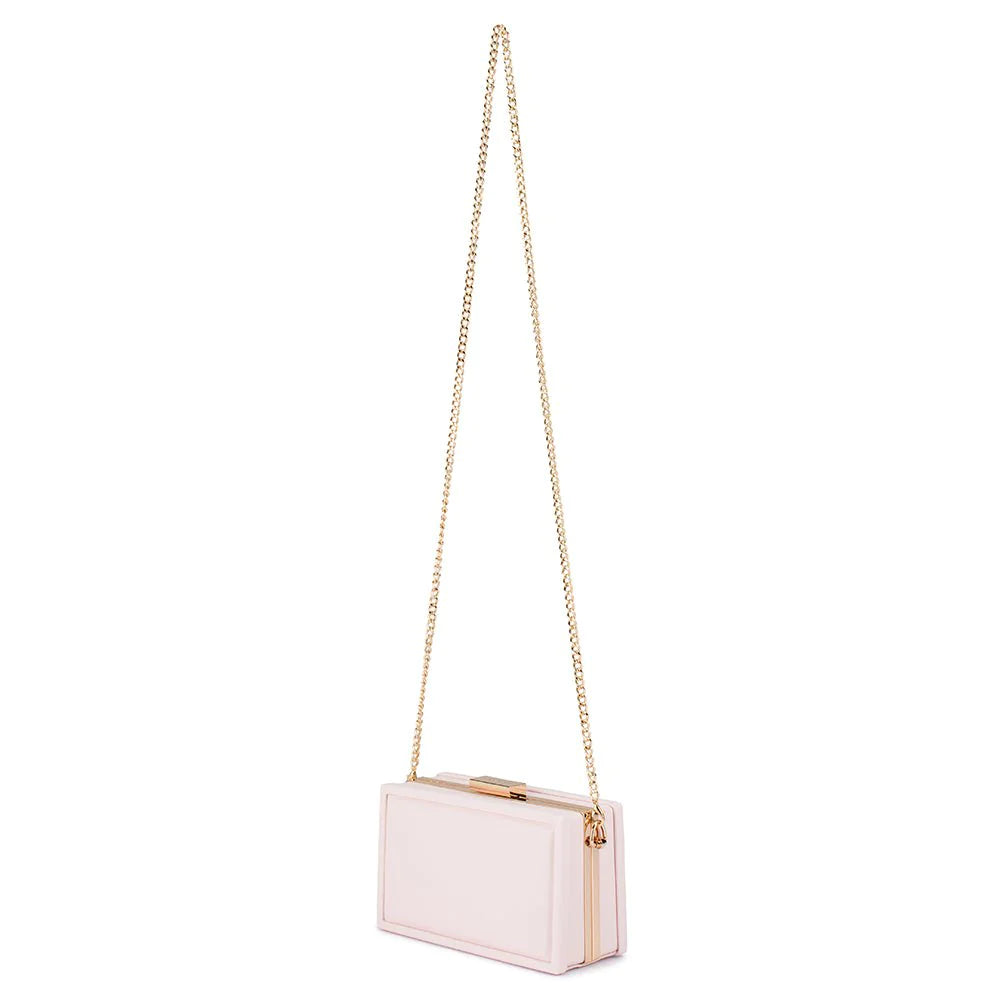 Charlotte Box Bag in Blush Charlotte Box Bag in Blush