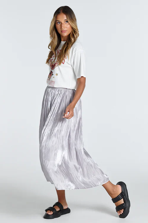 Callie Skirt in Silver Callie Skirt in Silver