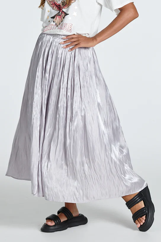 Callie Skirt in Silver Callie Skirt in Silver