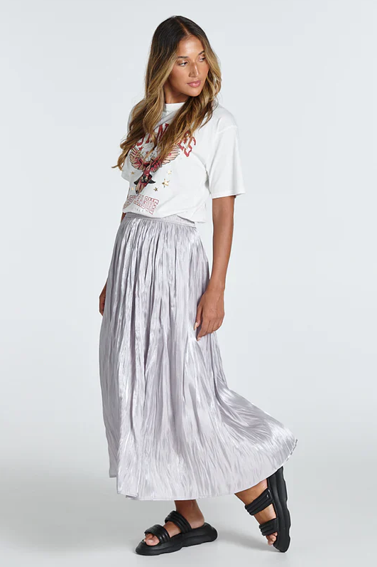 Callie Skirt in Silver Callie Skirt in Silver